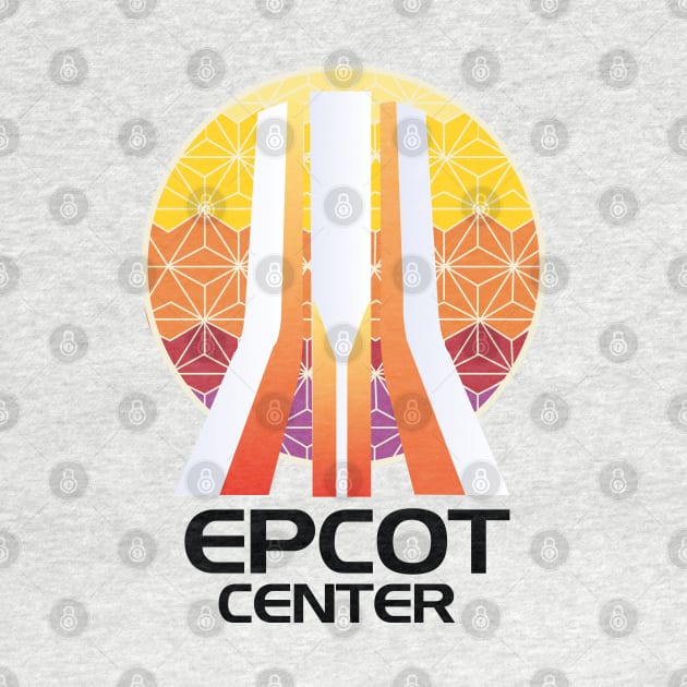 Epcot Center Fountain by retrocot